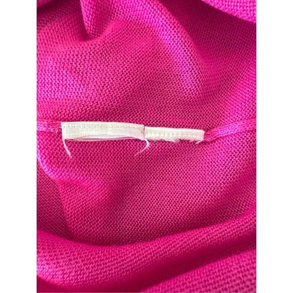 Lilly Pulitzer Women's Fringe Wrap Emberly Pullover Sweater Mandevilla Pink XS - Picture 5 of 6